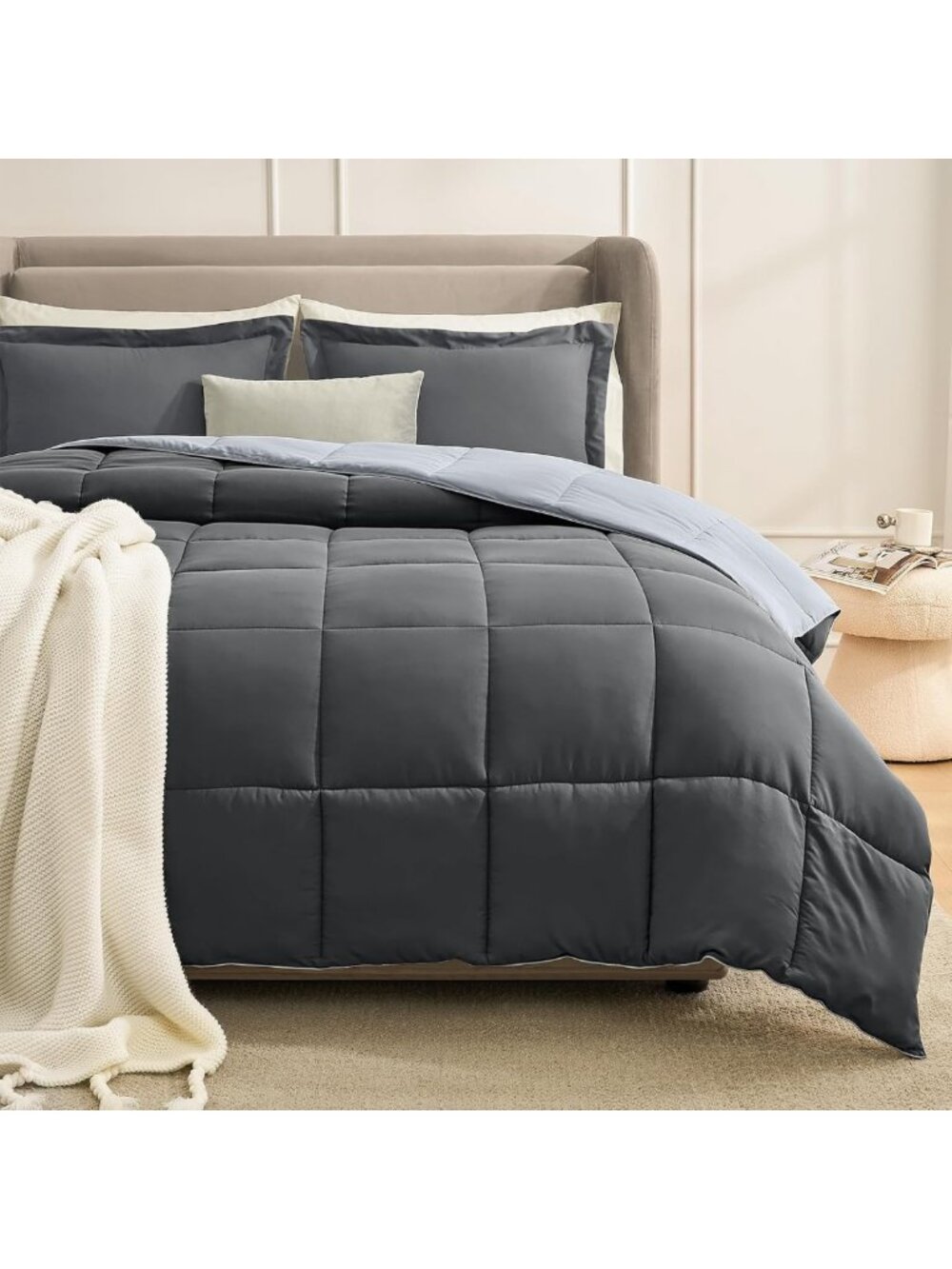 Lightweight Twin/Twin XL Comforter Set - Soft Cozy Bedding for All Seasons